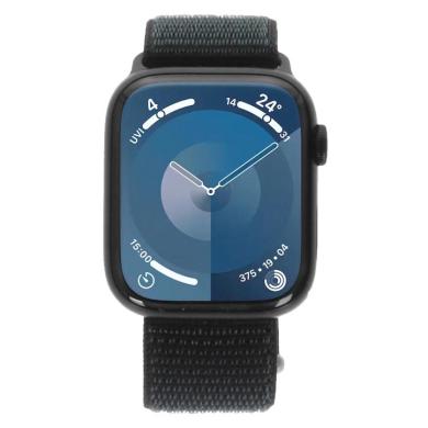 Apple Watch Series 9 GPS + Cellular 45mm Aluminium bleu de minuit Boucle Sport bleu de minuit - bon état